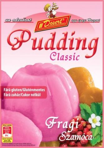 Budinca Desert Fragi 10 bucati