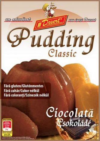 Budinca Desert Ciocolata set de 10 bucati